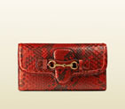 Gucci lady web python continental wallet 382274