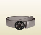 Gucci leather belt with interlocking G buckle 368186 BGH0V 1226 368186