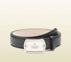 Gucci microguccissima belt with dog tag buckle 322293 AR41N 1000 322293