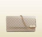 Gucci microguccissima leather chain wallet 269541