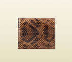 Gucci snakeskin bi-fold wallet 365475 EU91N 2569 365475