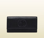 Gucci soho leather continental wallet 282414