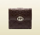 Gucci sukey guccissima leather french flap wallet 334457