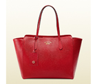 Gucci swing medium leather tote 354397 CAO0C 6523