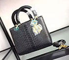 Lady Dior Bag Python leather D1655 D1655