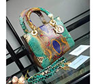 Lady Dior Bag Python leather D1655 D1655