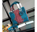 Lady Dior Bag Python leather D1655 D1655