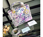 Lady Dior Bag Python leather D1655 D1655