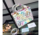 Lady Dior Bag Python leather D1655 D1655