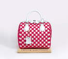 Louis Vuitton 2013 SPEEDY Bag M42237 Red&White M42237
