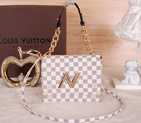 Louis Vuitton Damier Azur Canvas Twist Bag M48618 M48618