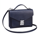 Louis Vuitton EPI Leather Monceau BB M40785 INDIGO M40785