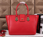 Louis Vuitton Lock Me MM Tote Bag M48966 Red M48966