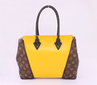 Louis Vuitton Monogram Canvas & Leather W PM M40941 Lemon M40941