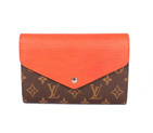 Louis Vuitton Monogram Canvas EPI Marie Lou Long Wallet Piment M60499 Orange M60499