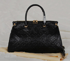 Louis Vuitton Monogram Empreinte Pallas M46908 Black M46908