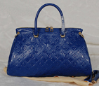Louis Vuitton Monogram Empreinte Pallas M46908 RoyalBlue M46908