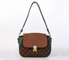 Louis Vuitton Precious Leather Majestueux Bag N91280 Green N91280