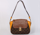 Louis Vuitton Precious Leather Majestueux Bag N91280 Yellow N91280