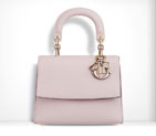 Mini Be Dior flap bag in Rose Poudre bullcalf leather M0988OTRL M413