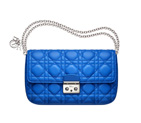 Miss Dior Promenade large pouch in Bleu Persan leather S0231PGAI M689
