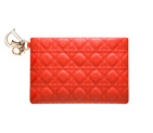 Orange canvas Dior Panarea pouch S0155OPCD M672