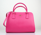 PRADA Saffiano Leather Tote Bag BN2609 in Rose 2609