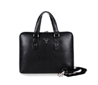 Prada 95510 Men Computer Work bag in Black 95510