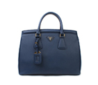 Prada Bluette Saffiano Leather Lux Handbag BN2402 in Royal blue BN2402