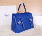 Prada Original Leather Tote Bag BN8905 Blue BN8905