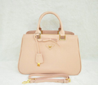 Prada Saffiano Calf Leather Tote Bag 2244 in Bare Pink 2244