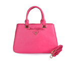 Prada Saffiano Calf Leather Tote Bag 2244 in Rose 2244