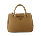Prada Saffiano Calf Leather Tote Bag 2246 in Apricot 2246