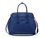 Prada Saffiano Cuir Leather Tote Bag 103359 in Royal blue 103359