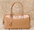 Prada Saffiano Leather Handbag BL0796 in Khaki BL0796