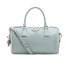 Prada Saffiano Leather Handbag BL0797 in Lake blue BL0797