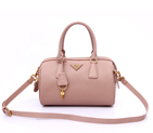 Prada Saffiano Leather Handbag BL0797 in Light Pink BL0797