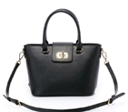 Prada Saffiano Leather Handbag BN2236 in Black BN2236
