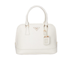 Prada Saffiano Leather Tote Handbag BN2558 in White BN2558