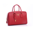 Prada Top Handle BR0804 Handbag in Red BL0804