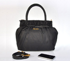 Prada waterproof nylon handbag in Black BN1778