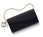Rencontre wallet in bullcalf leather with black diagonal flap S0289OTRL M900