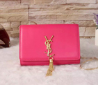 SAINT LAURENT Monogramme Cross-body Shoulder Bag 311217 Rose 311217