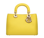 Small Jaune Vif leather Diorissimo bag M0915OVPU M108