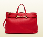 Soft bright bit leather tote 353116 AZB0T 6523
