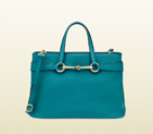 Soft bright bit leather tote 353117 AZB0T 4618