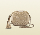 Soho metallic leather mini chain bag 353965 AH90G 9524