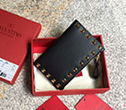 Valentino Garavani Rockstud coin purse and card case in calfskin 605