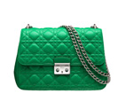 Vert Vif leather Miss Dior bag with shoulder or cross-body strap M0214PGAI M690