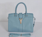 YSL Small Cabas Chyc Bag 8220 light blue 8220